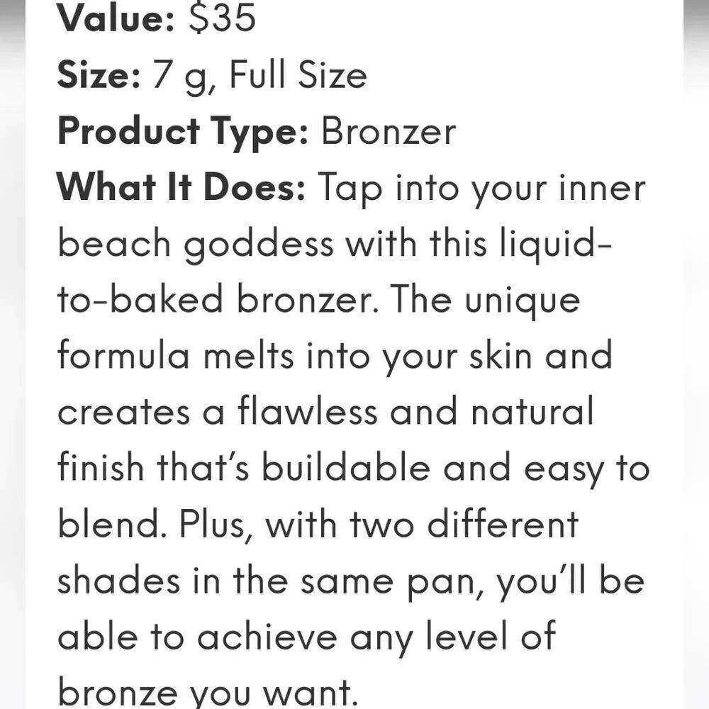 OFRA COSMETICS South Beach Bronzer NEW .25oz